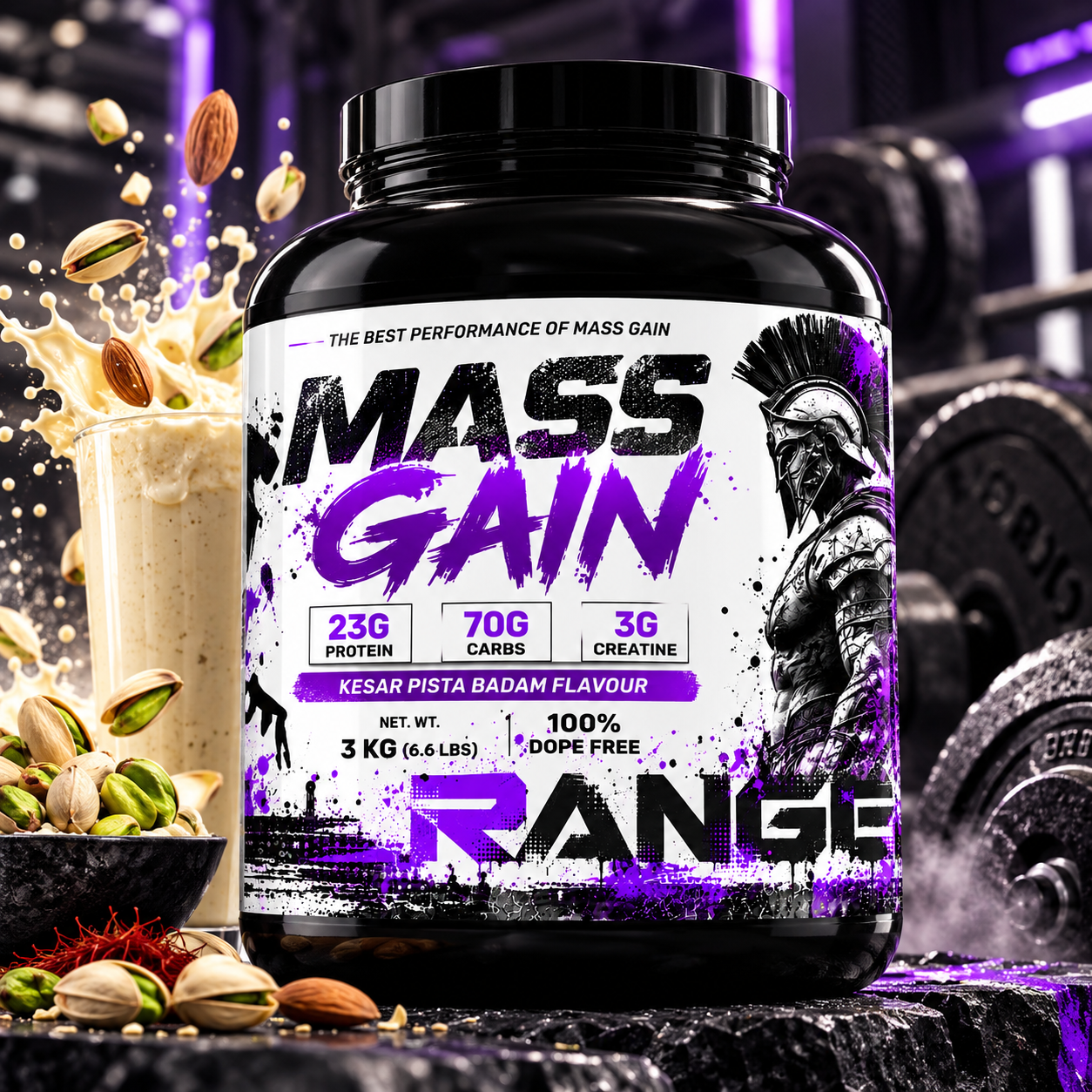 RANGE NUTRA Mass Gain